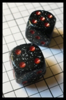Dice : Dice - 6D Pipped - Black Chessex Speckled Space - Ebay Jan 2010